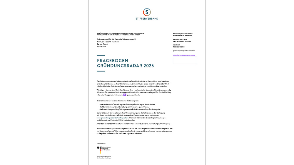 Musterfragebogen