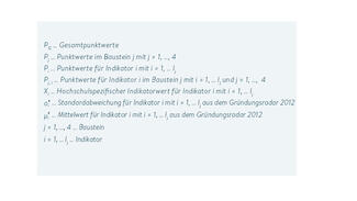 Berechnungsformeln