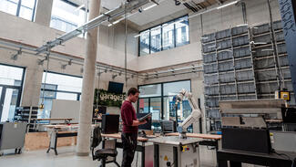 Makerspace am TECUP (Foto: Universität Paderborn) Makerspace am TECUP (Foto: Universität Paderborn)