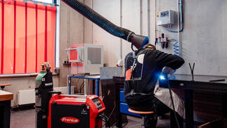 Schweißwerkstatt am TECUP (Foto: Universität Paderborn) Schweißwerkstatt am TECUP (Foto: Universität Paderborn)