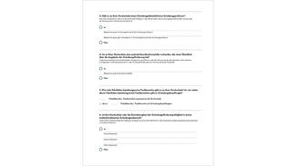Gründungsradar 2016 (Musterfragebogen)